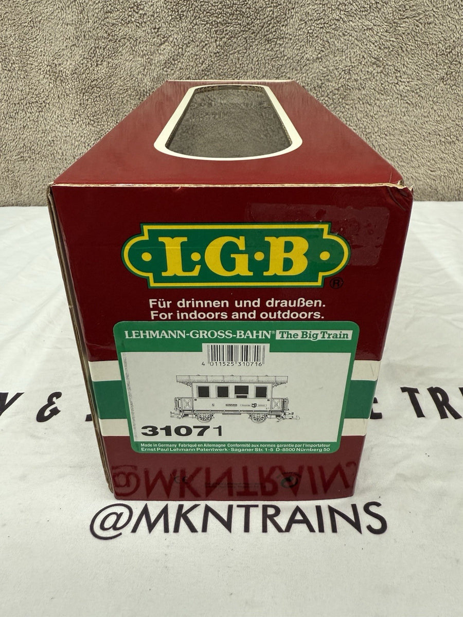 LGB 3107 G Scale Passenger Car Zillertalbahn Ramsau Hippach New/Box