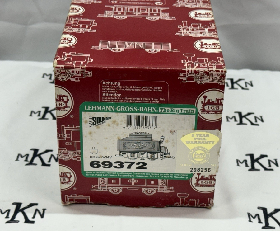 LGB 69372 Powered Christmas Tender Sound G Scale