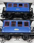 LGB 20301BZ The Blue Train Starter Set G Scale Complete LN with Track