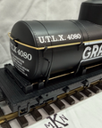 LGB 4080 -Y02 GRAMPS Tank Train Car G Scale Metal Wheels Knuckles New/Box