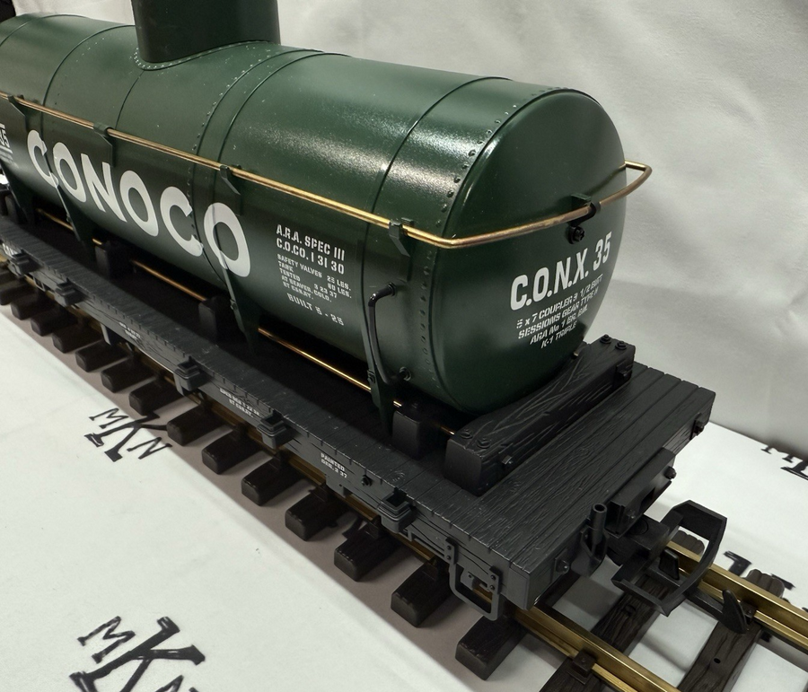 LGB 40805 Conoco Single Dome Tank Car C.O.N.X. 35 LN/EX G Scale