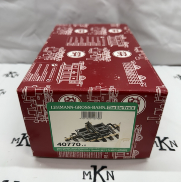 LGB 40770Forect Railway Logging Trucks 6 pc In Box NEW G scale