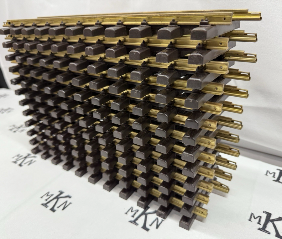 Aristo-Craft 11000 Euro Style Brass 12" Straight Track (12) LN G Scale