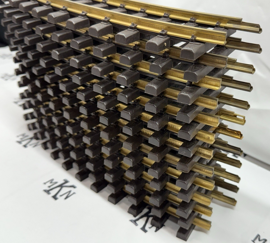 Aristo-Craft 7201 EURO Style 4' Diameter Curve Track Sections (12) EX G Scale