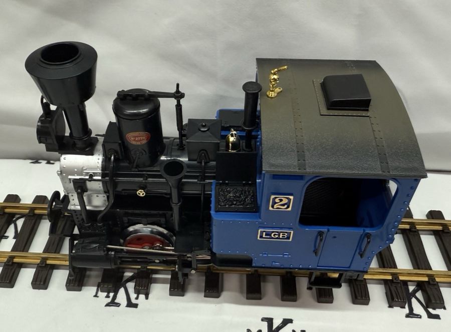 LGB 20301BZ The Blue Train Starter Set G Scale Complete LN with Track
