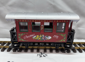 LGB 1998 LEHMANN The Big Train 36078 Christmas Passenger Car G Scale