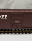 USA Trains R19319A Milwaukee Road G Scale 50’ Box Car #55393 LN