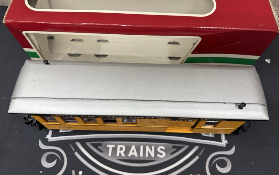 LGB 3081 D&RGW Denver & Rio Grande Western Passenger Combine Car G Scale LN/BOX
