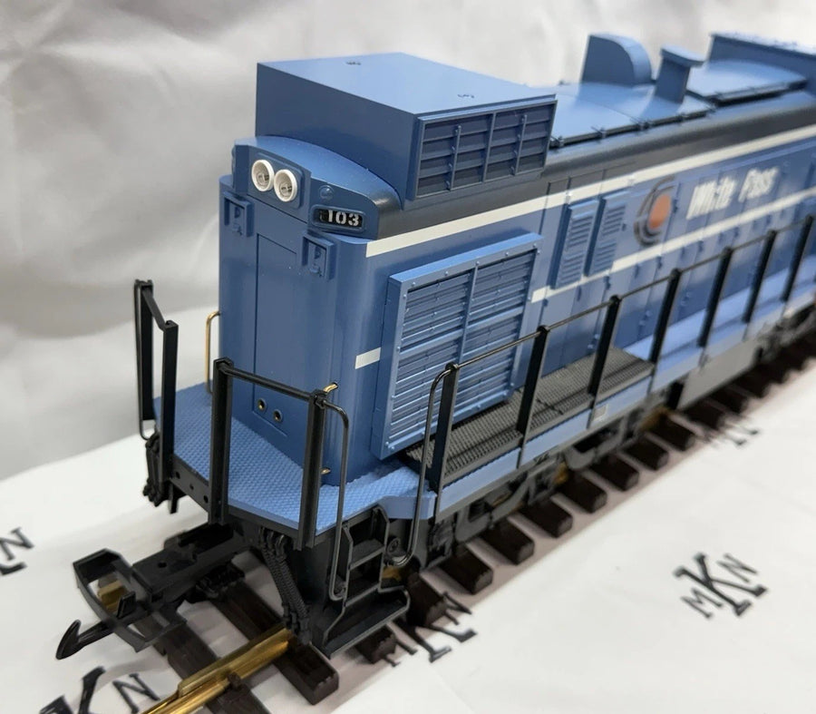 LGB 2155S G White Pass Diesel Locomotive w/Sound #103/Box