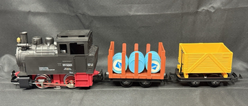 Vintage LGB 2075 Ore cars Coal Wagon Starter Train Set G Scale