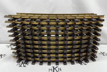 Aristo-Craft 7201 EURO Style 4' Diameter Curve Track Sections (10) EX G Scale