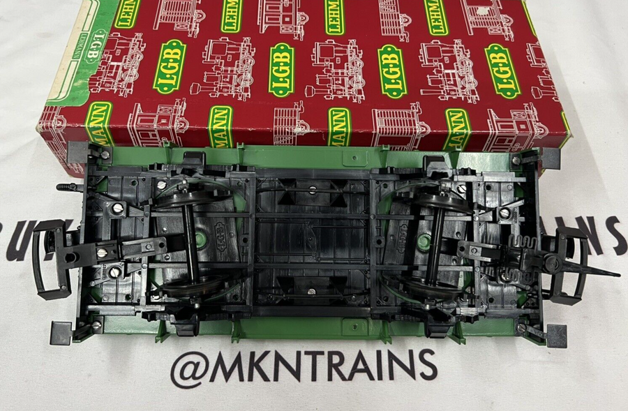 LGB 4010 G Gauge 4010 Green Gondola Flat Car in Box NOS New Condition G Scale