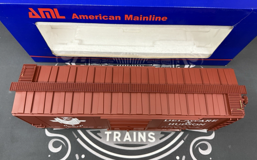 American Mainline G401-14 Delaware & Hudson Steel Box Car #20047 Accucraft LN