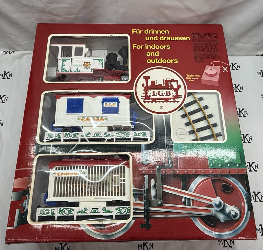 LGB 73910 Circus Starter Train Set G Scale Train Only with Circus Animals