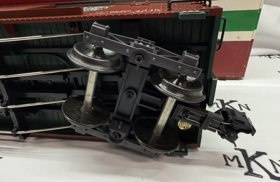 LGB 48670 Sandy River & Rangeley Lakes Boxcar metal wheels knuckles #121 G Scale