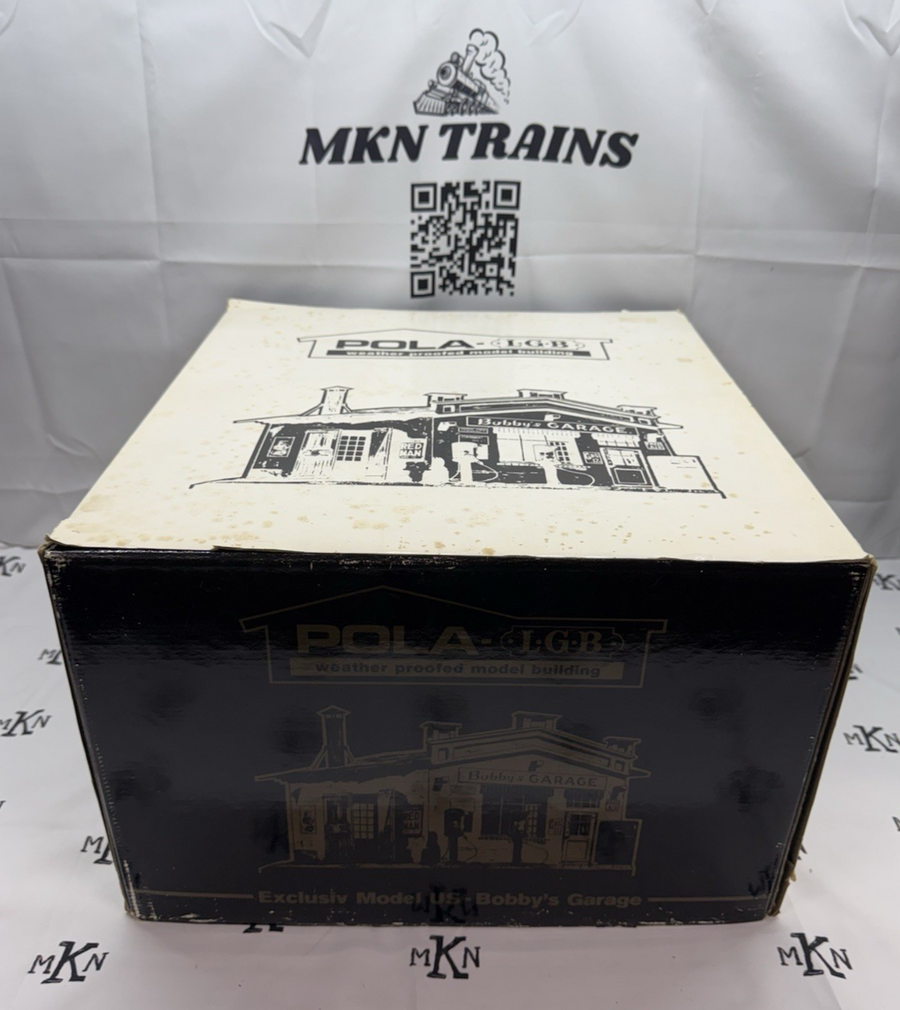 LGB POLA 1931 BOBBY'S GARAGE LIMITED EDITION W/Authenticity LN/Box G Scale