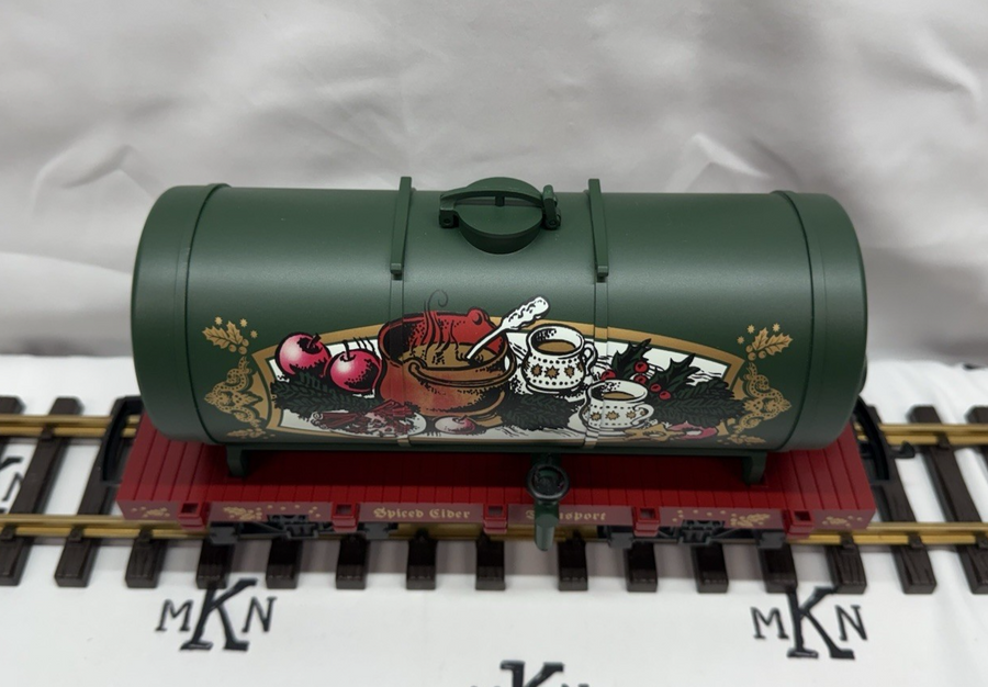 LGB 48406 CHRISTMAS SPICED CIDER TANK CAR G Scale Brand New