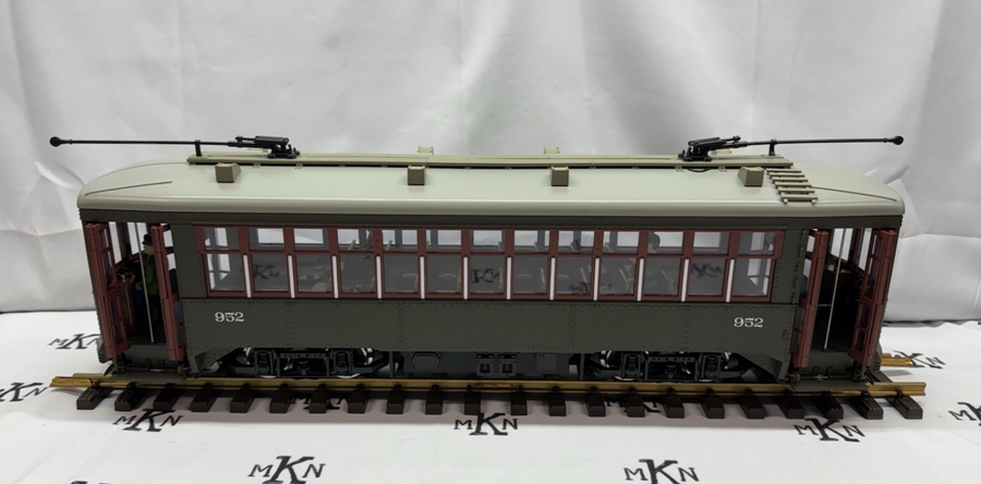 LGB 20380 G Scale New Orleans St Charles Electric Streetcar Tested