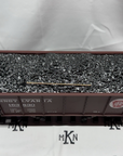 LGB 44763 Pennsylvania PRR 2 Bay Coal Hopper G Scale #163830 Metal Wheels