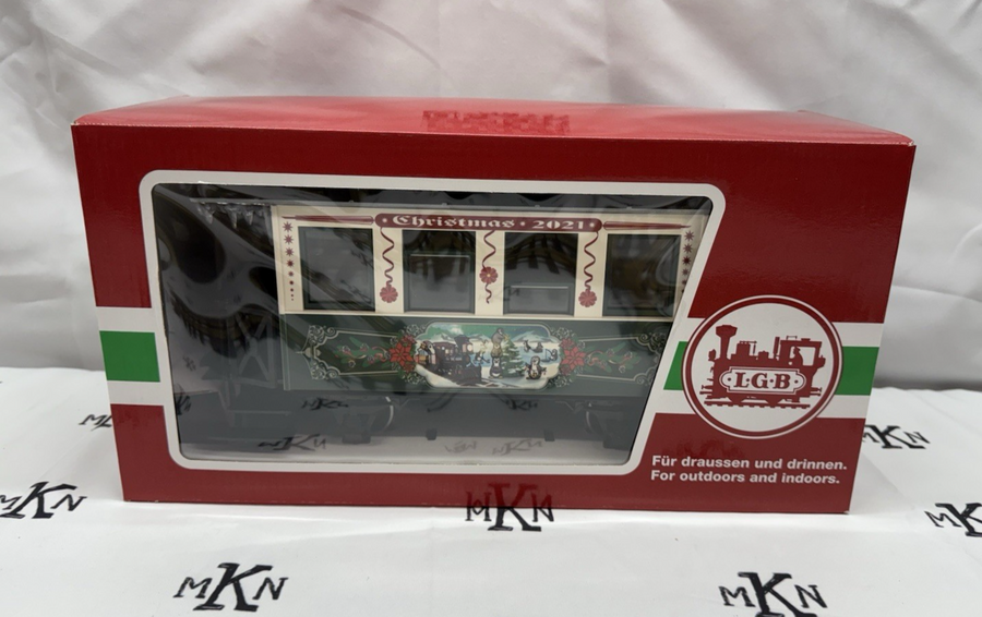 LGB 36021 Christmas 2021 Car Passenger Coach Brand New G Scale