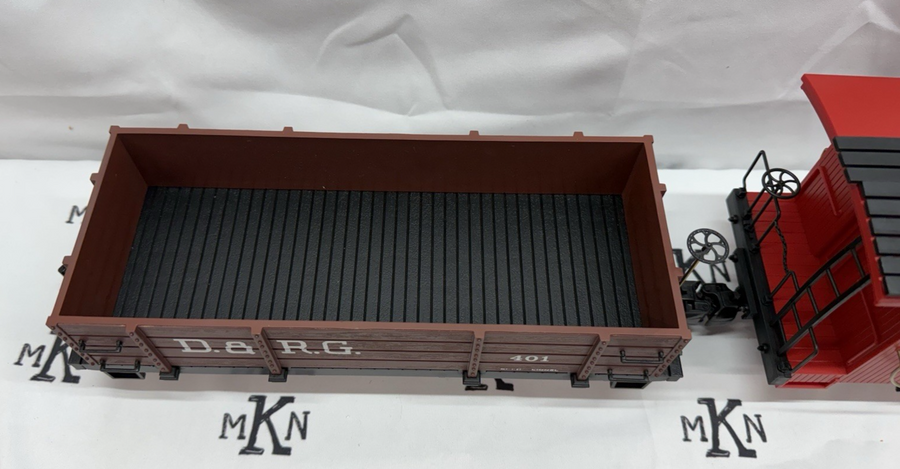 Lionel G GOLD RUSH SPECIAL 8-81000 G Scale Steam Freight Train EX