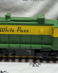 LGB 25552 White Pass green and yellow ALCO #108 DC/DCC locomotive G Scale