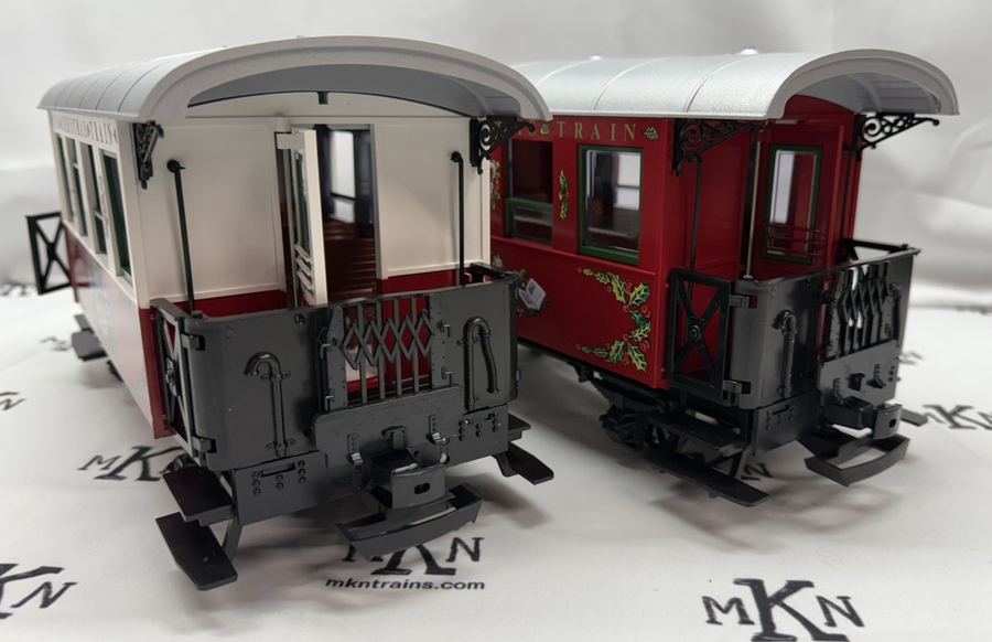 LGB 20540 G Scale Christmas Santa Train Steam Loco Passenger Set Train Only