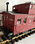 Aristo-Craft G Scale Red B&O C2209 Baltimore & Ohio Bober Caboose