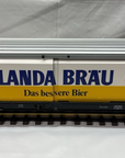 LGB 40570 Calanda Brau Sliding Wall Train Car G Scale New