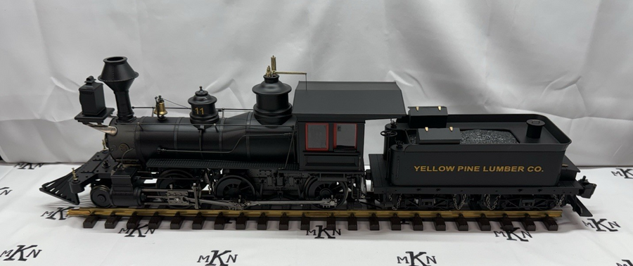Bachmann 81496 G Scale Yellow Pine Lumber 2-6-0 Mogul Steam Locomotive