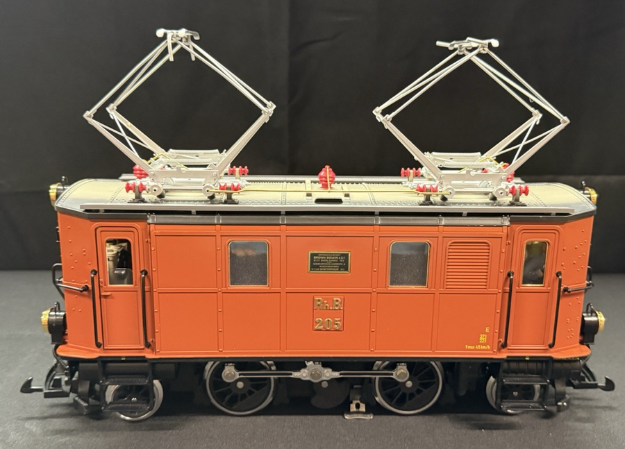 LGB 2045 RHB #205 Electric Locomotive G Scale LN/Box
