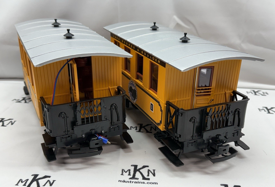 LGB 72312 Lake George & Boulder Passenger Starter Set G Scale Train Only LN