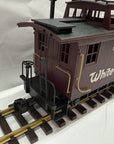 Bachmann G Scale Caboose White Pass #903 metal wheels