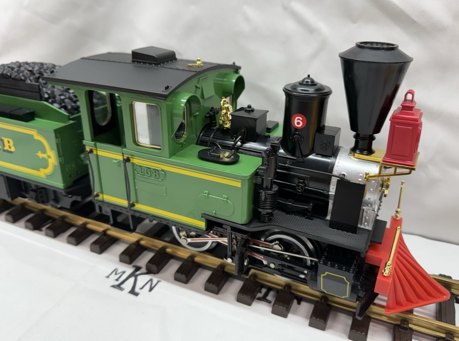 LGB 2017 Green Classic Steam Locomotive and Powered Tender G Scale LN