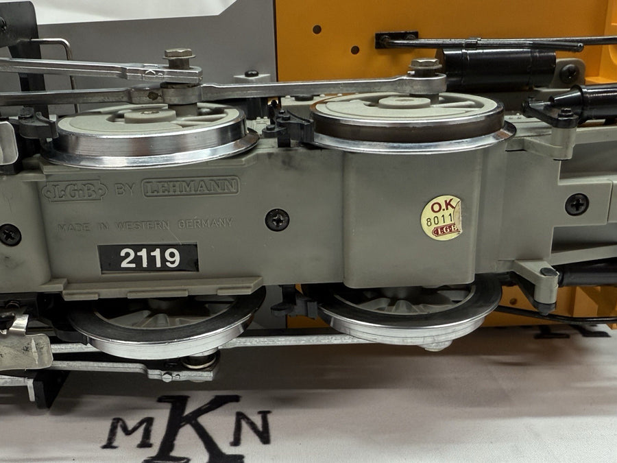 LGB Denver Rio Grande 2119D 2-6-0 Steam Loco & Tender w/ Box G Scale