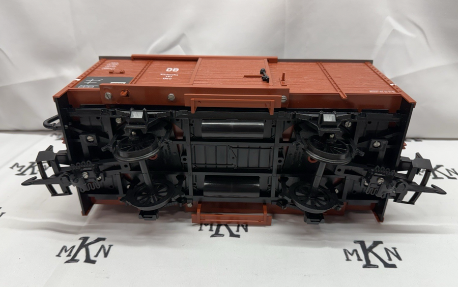 LGB 4035 G Scale Deutsche Reichsbahn Brown Box Car New/Box