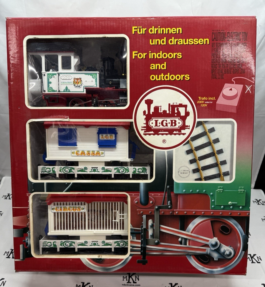 LGB 73910 Circus Starter Train Set G Scale Train Only with Circus Animals
