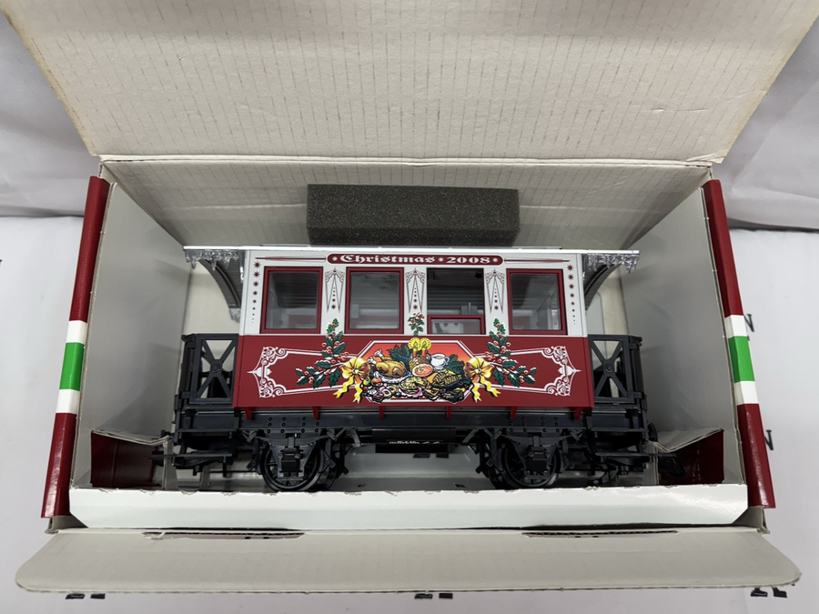 LGB 35079 Christmas 2008 Passenger Car Coach G Scale New/Sleeve