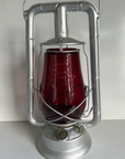 Dietz Monarch Antique Kerosene Lantern.  1914 Antique Lantern Silver Excellent
