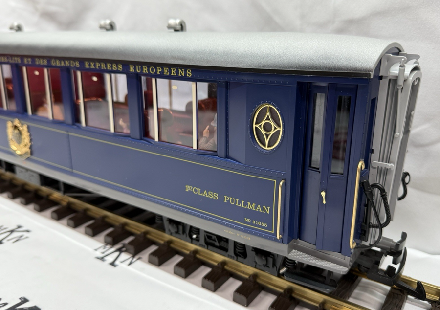 LGB 31655 ORIENT EXRESS 1st CLASS Passenger CAR G Scale Lighted LN/Box (#2)