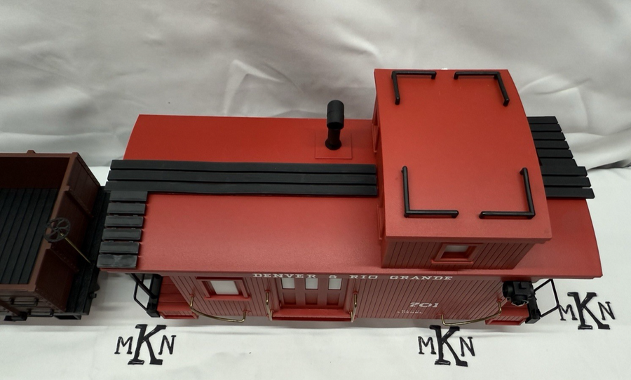 Lionel G GOLD RUSH SPECIAL 8-81000 G Scale Steam Freight Train EX