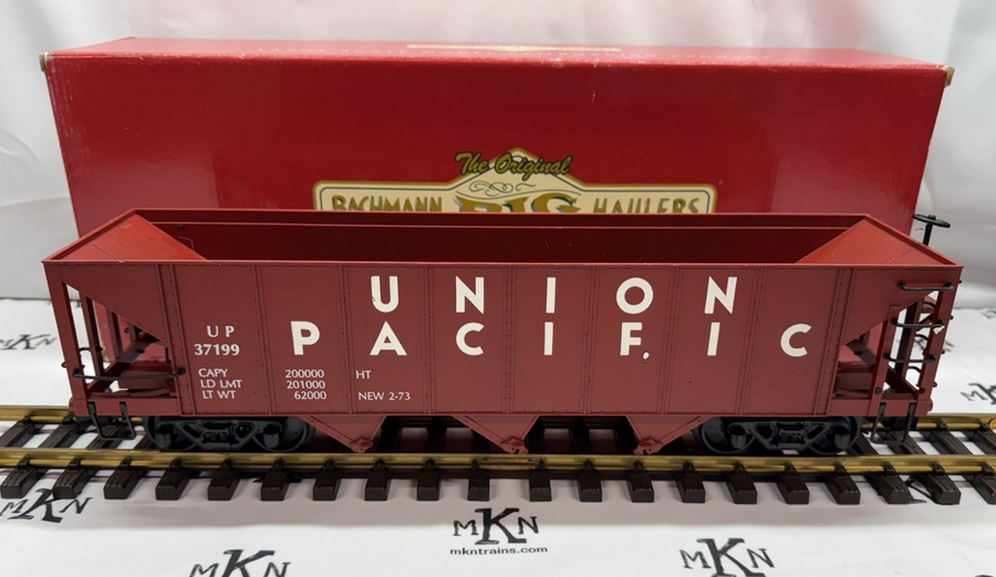 Bachmann 37199 G Gauge Model Railroad Union Pacific Hopper Car G Scale