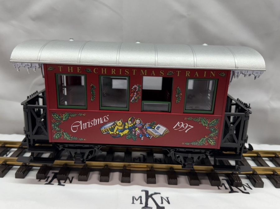 LGB 36077 CHRISTMAS 1997 PASSENGER CAR Coach G Scale