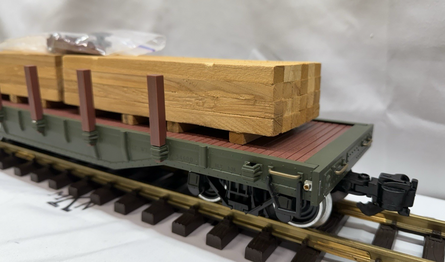 Aristo-Craft ART 46313A CNR/Canadian National Railway Flat Car Metal Wheels G