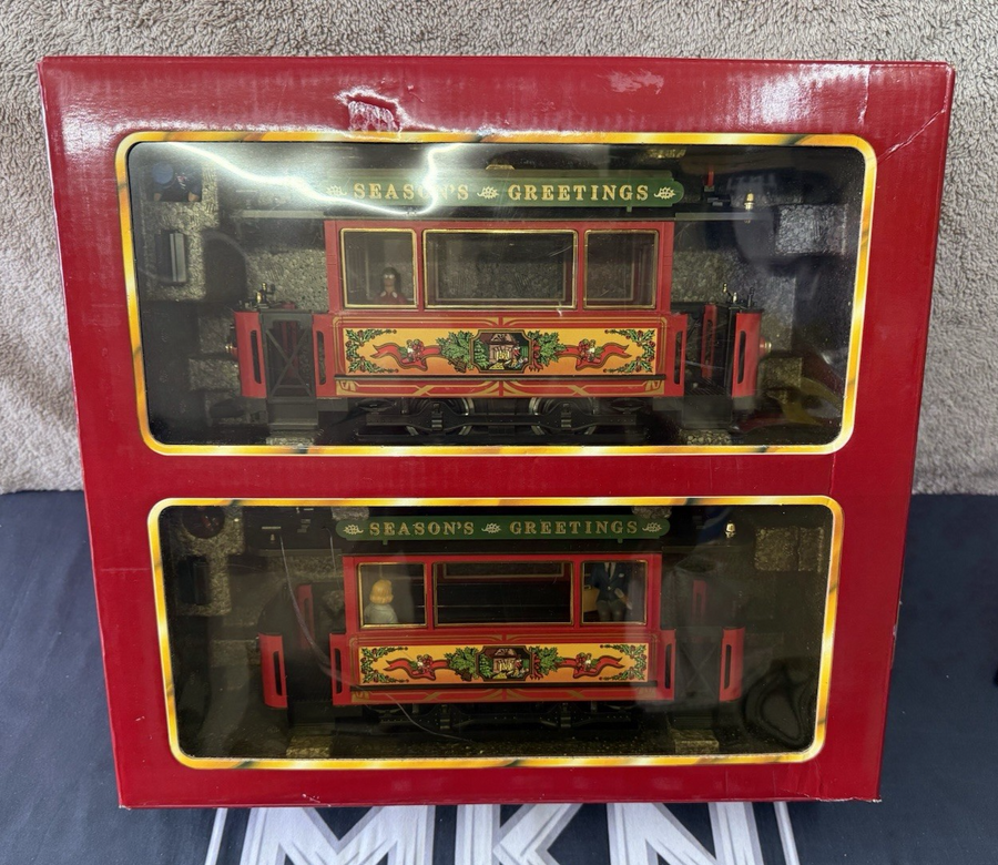 LGB 2036 Christmas Season Greetings Trolley Anniversary Set Tested LN/Box