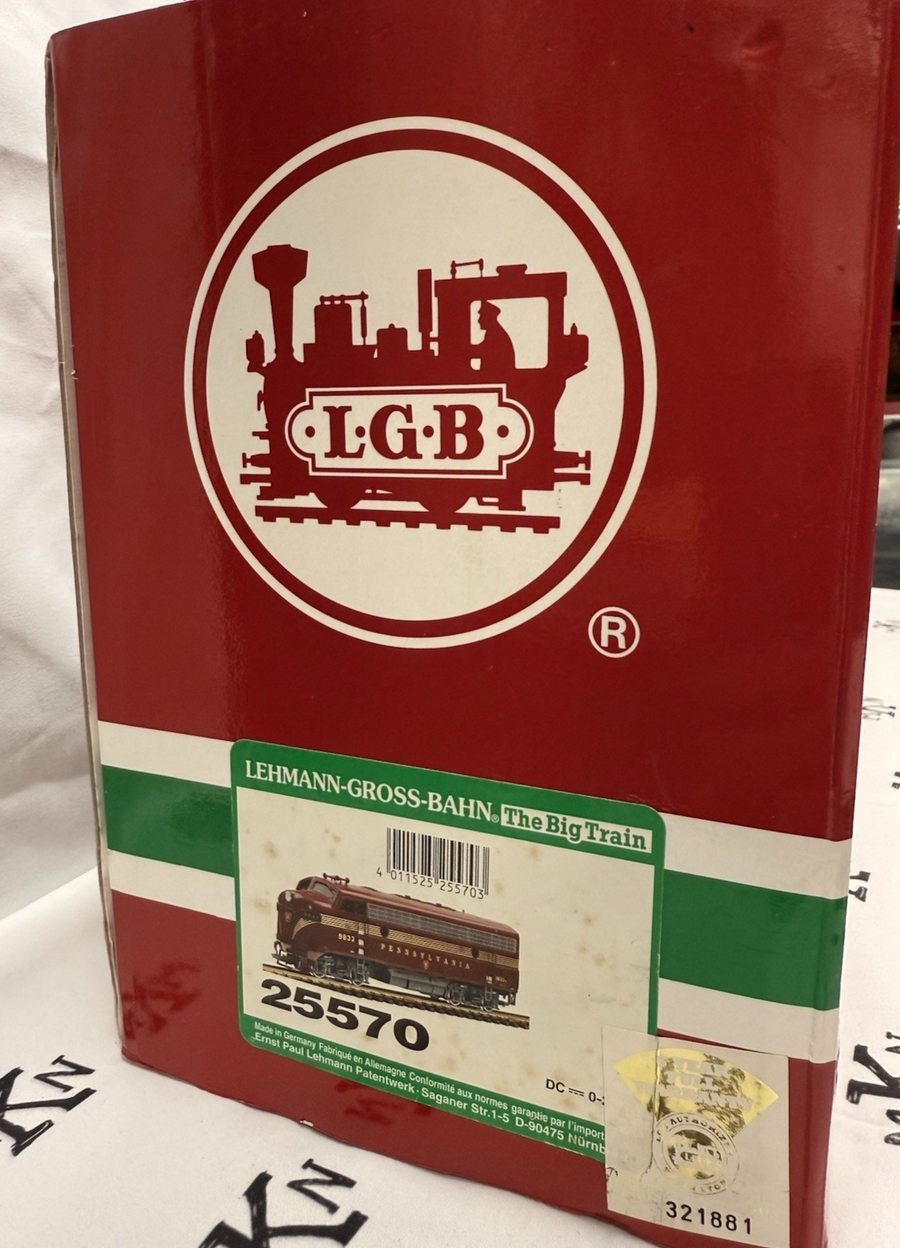 LGB 25570 Pennsylvania PRR Diesel Locomotive #9833 G Scale LN/Box