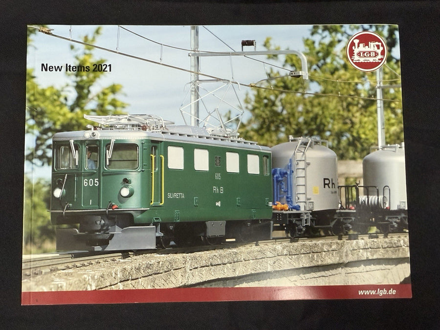 LGB 2021 NEW ITEMS Catalog (48 Pages) NEW Lot of 4