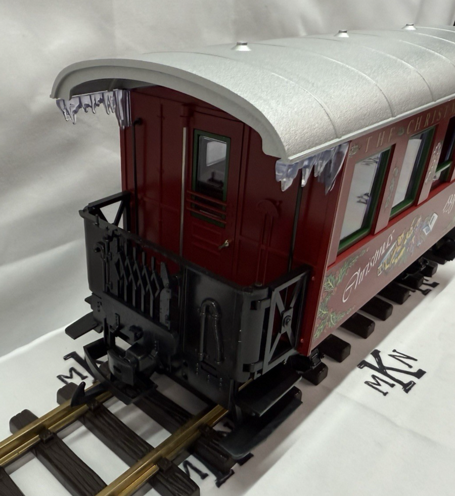 LGB 1998 LEHMANN The Big Train 36078 Christmas Passenger Car G Scale