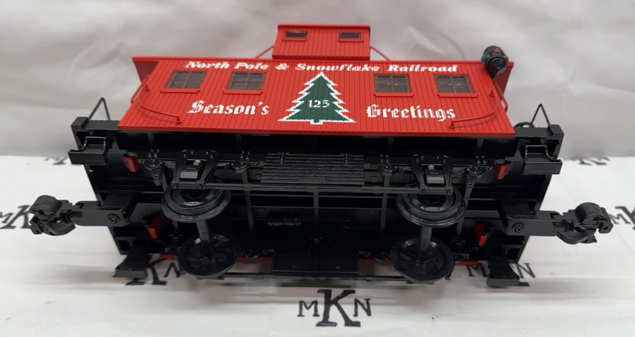 Aristo Craft Art 21325C CHRISTMAS BOBBER CABOOSE G Scale 1:29 NIB