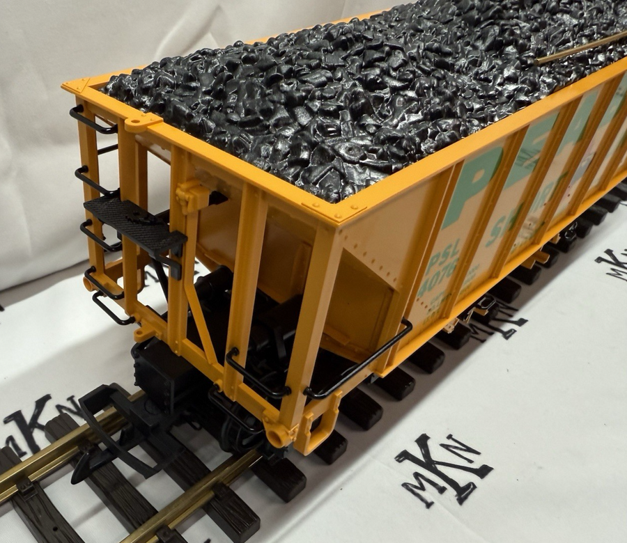 LGB 4076 X01 2 Bay Hopper Peabody PSL #4076 G Scale